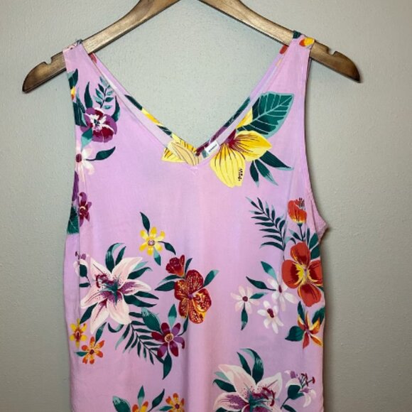 Sleeveless Floral Summer Top - Picture 5 of 5